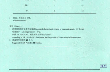 工厂P站PROBRUN软件下载证书报告结果页图片